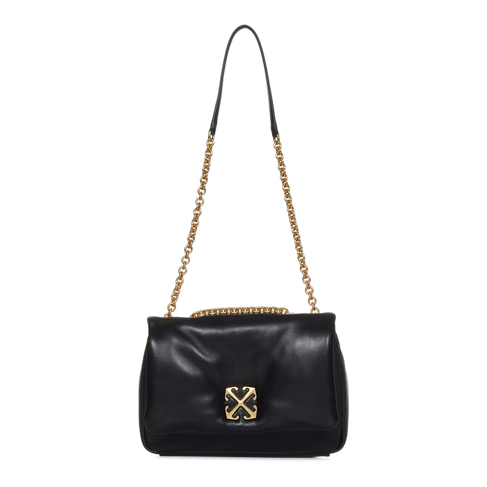 Off White Women's Black Elegant Shoulder Bag - Shoulder Bags - One Size - Bags