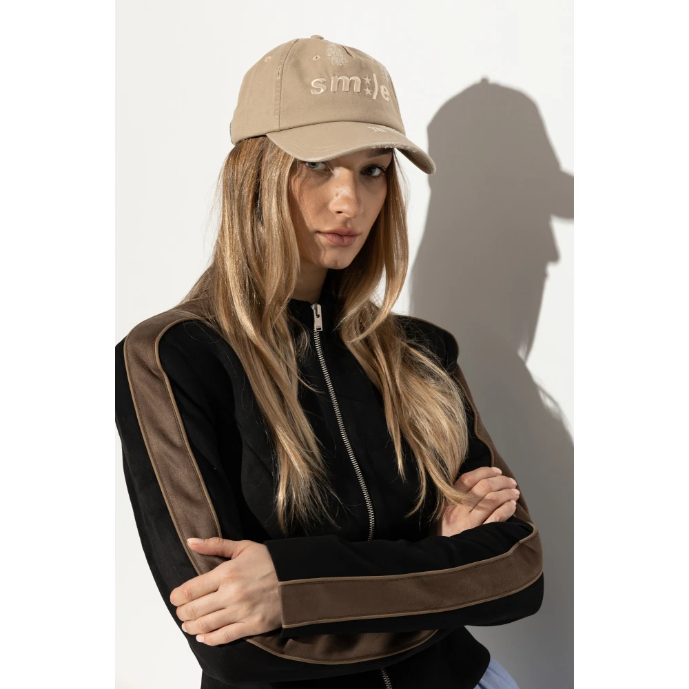 Misbhv Baseball cap Beige Unisex