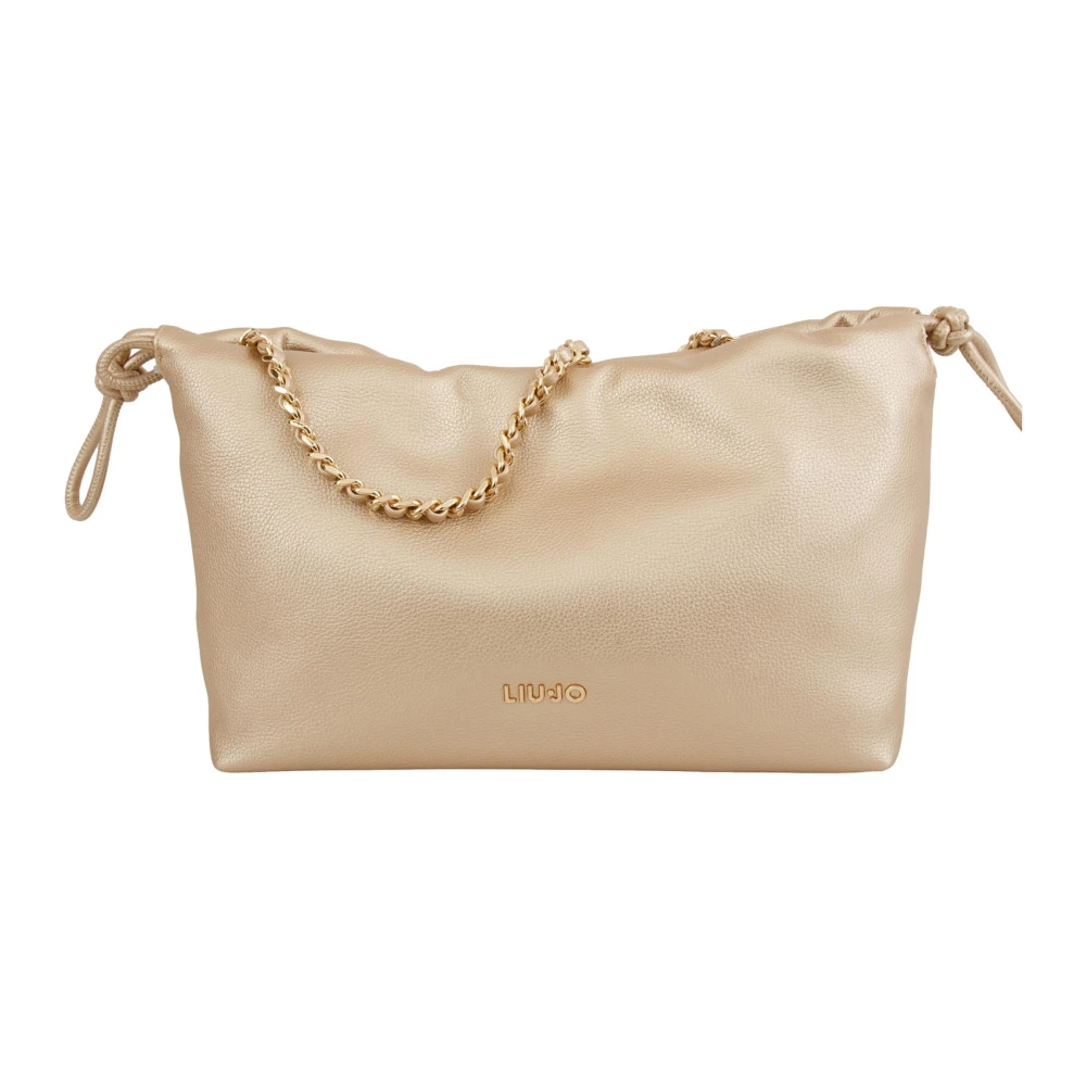 Liu Jo Donna Beige - Cross Over Oro - Bags - One Size