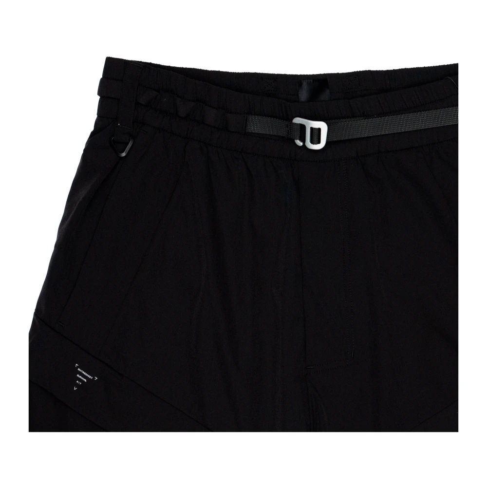 Krakatau Cargo shorts met RFID-blokkerende zak Black Heren
