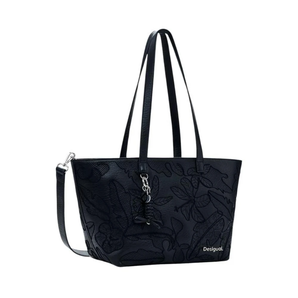 Desigual Grote Capaciteit Polyethyleen Handtas Black Dames