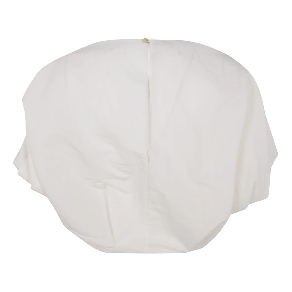 Khaite Stijlvolle Ribgebreide Top White Dames
