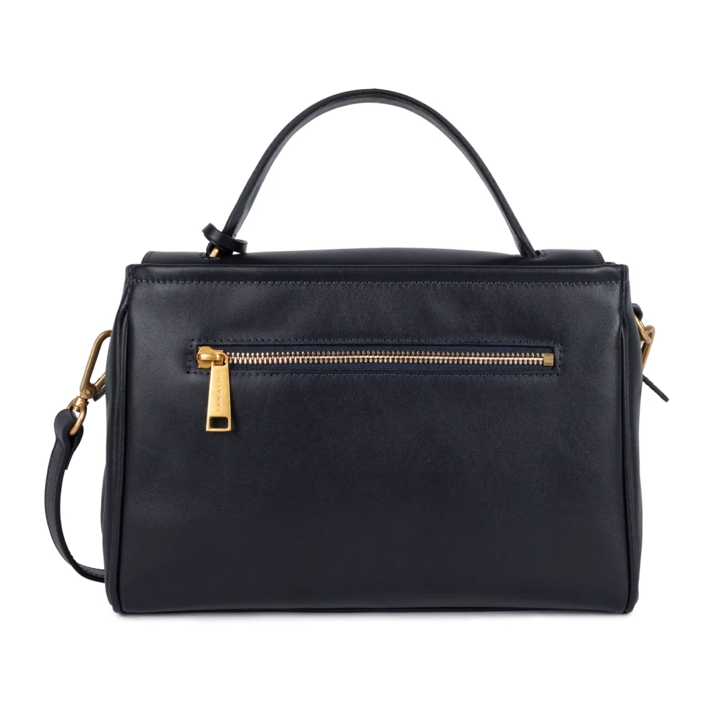 Lancaster Grace Flap Handtas Donkerblauw Blue Dames