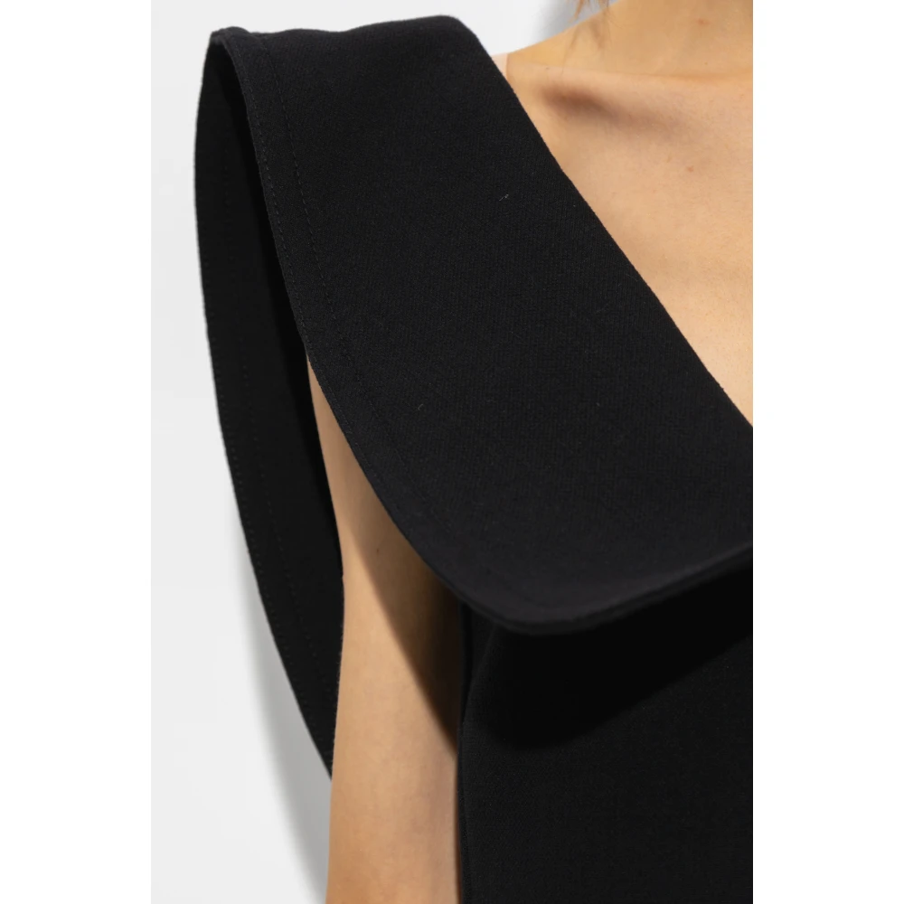 Bottega Veneta Mouwloze jurk Black Dames