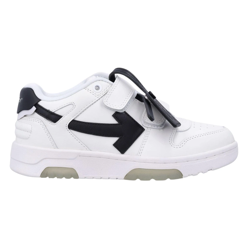 Off White Unisex Kids White Off Kids Sneakers, 29 Eu, Straps Trainers