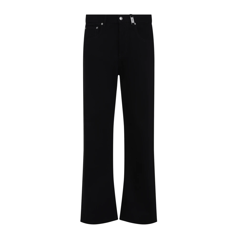 Alexander mcqueen Zwarte Straight Leg Jeans Black Heren