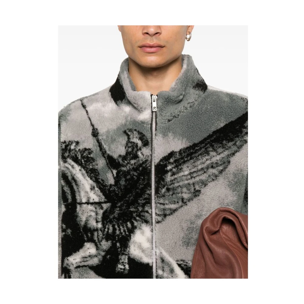 Represent Abstract Fleece Mascotte Sweater Multicolor Heren