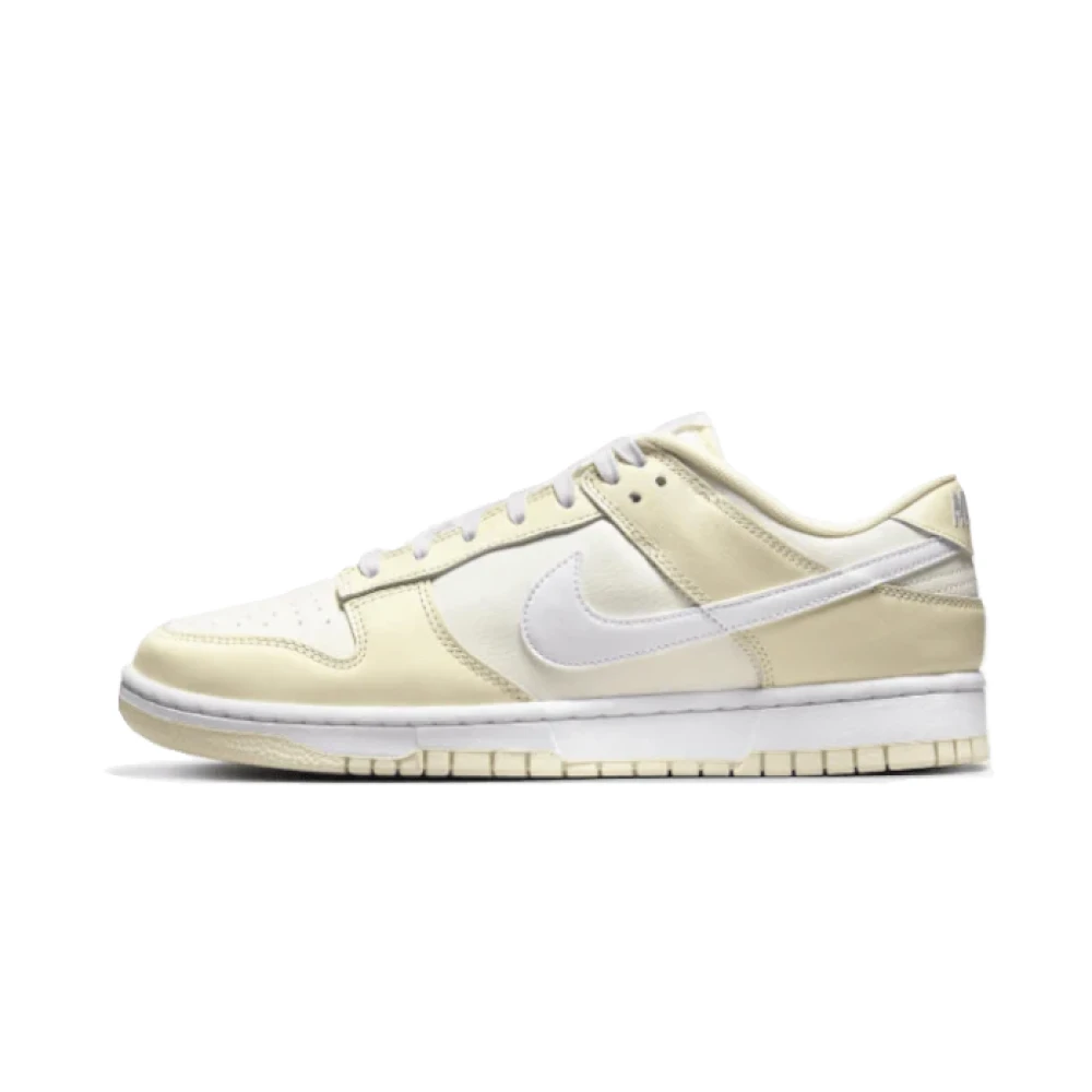 Nike Men's White Skateboarding, 6 1/2 Uk, Coconut Milk Dunk Low Trainers