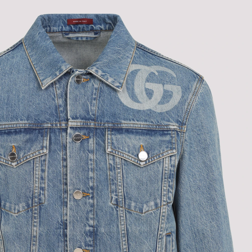 Gucci Blauw Jasje Blue Heren