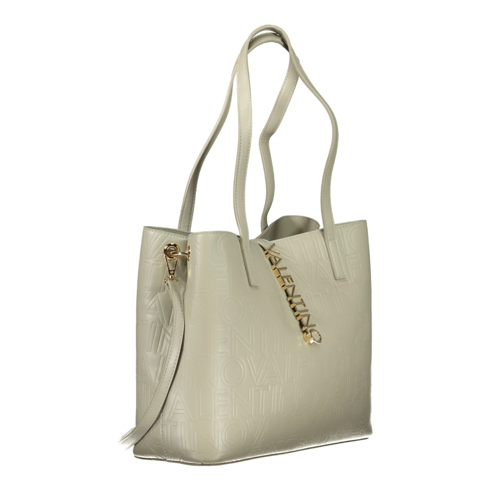 Valentino by Mario Valentino Grijze Schoudertas met Afneembare Band Gray Dames