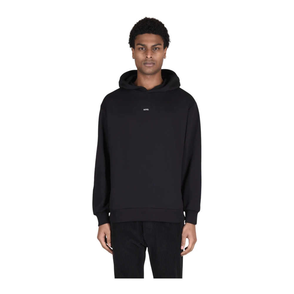 A.p.c. Katoenen Sweatshirts Black Heren