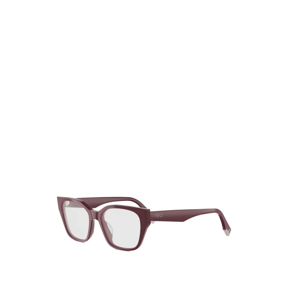 Fendi Women's Red Eyeglasses - Glasses - 52 Mm - Accessories