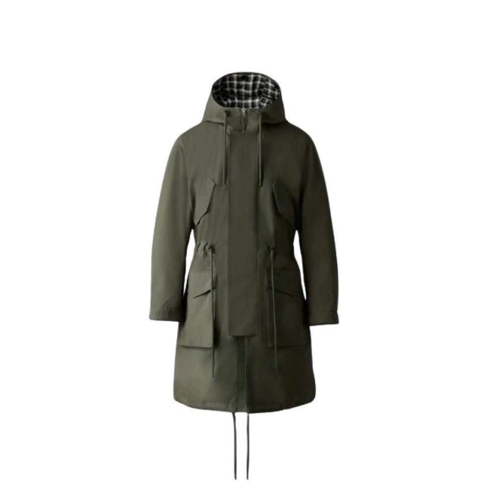 Mackage Desmond 3-in-1 licht dons lange parka Green Heren