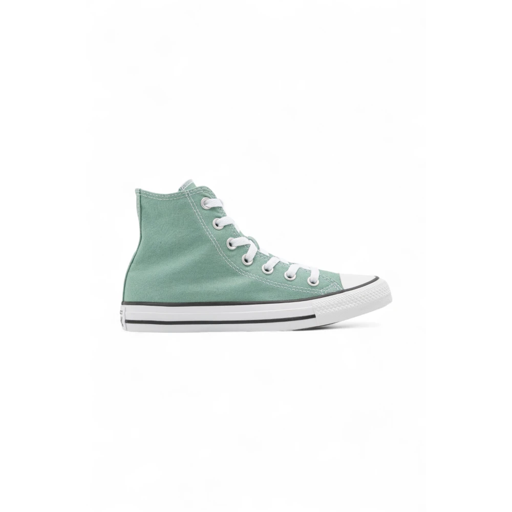 Converse Canvas Veters Rubberen Zool Sneakers Dames Schoenen Groen