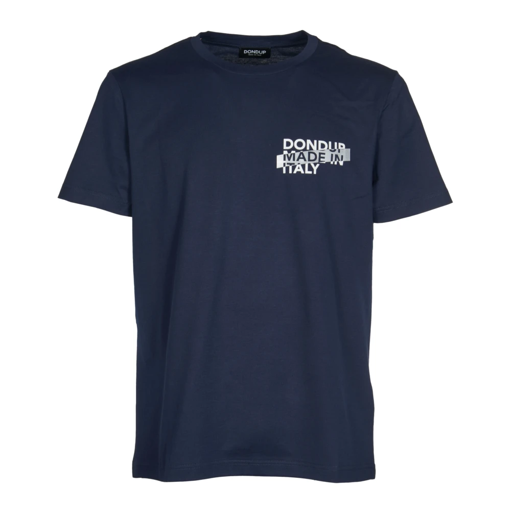 Dondup - Tops > T-Shirts - Blue - Dondup - Modalova