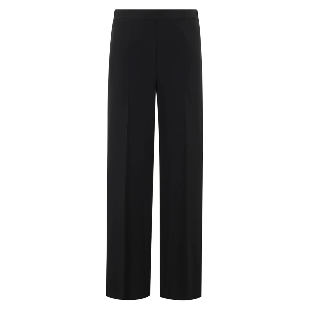 Theory Stijlvolle Wide Pull-On Broek Black Dames