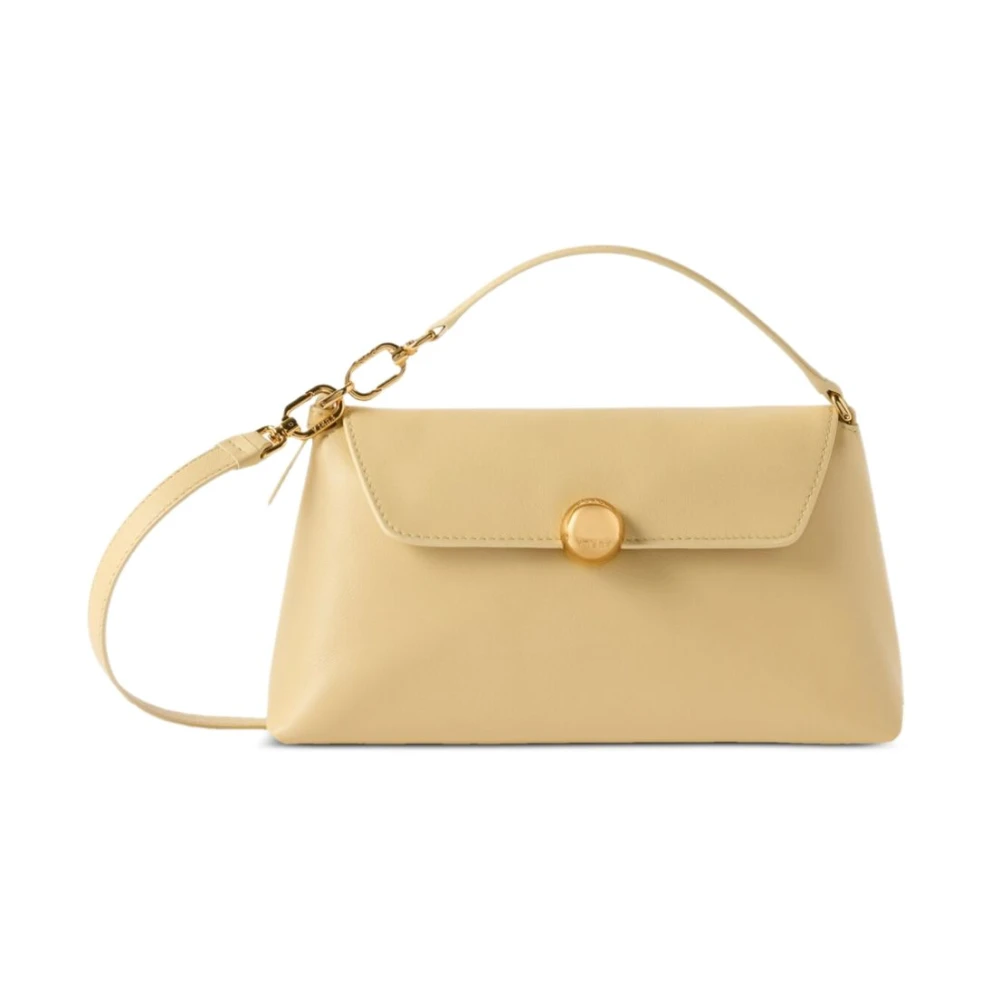 Furla Vrouw Geel Tassen Dames, One Size, Polyester, Sfera Soft Mini Bag