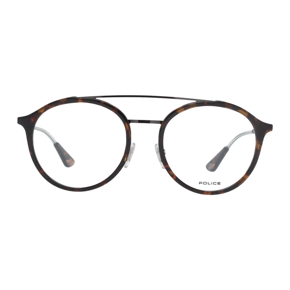 Police Bruine Aviator Optische Brillen voor Mannen Brown Heren