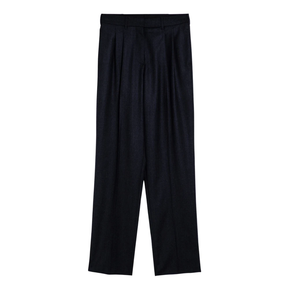 Stella Mccartney Regular Fit Broek Blue Dames