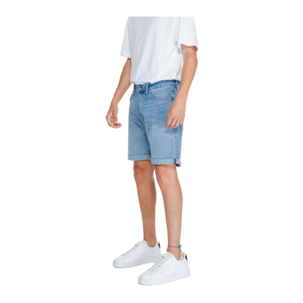 jack & jones Klassieke Fit Denim Shorts Blue Heren