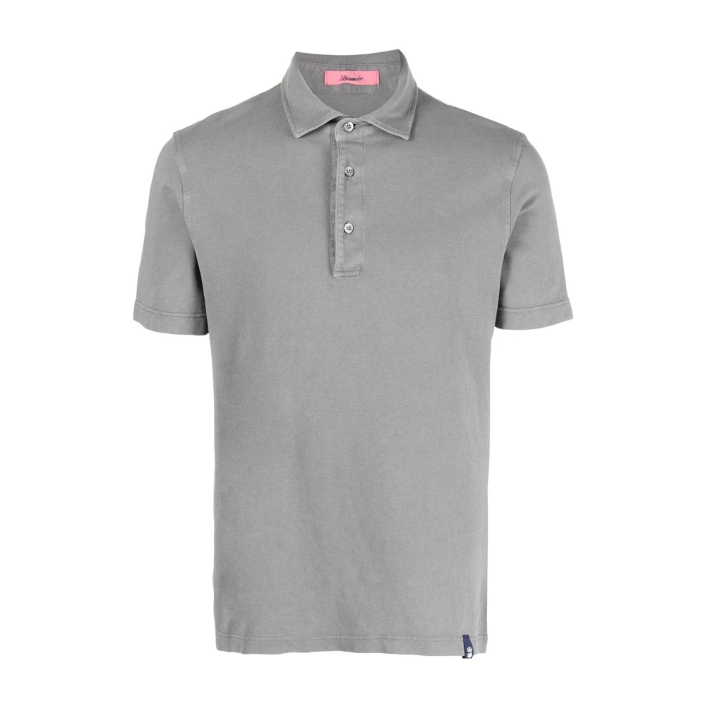 Drumohr Grijze T-shirts & Polos voor Heren Ss23 Gray Heren