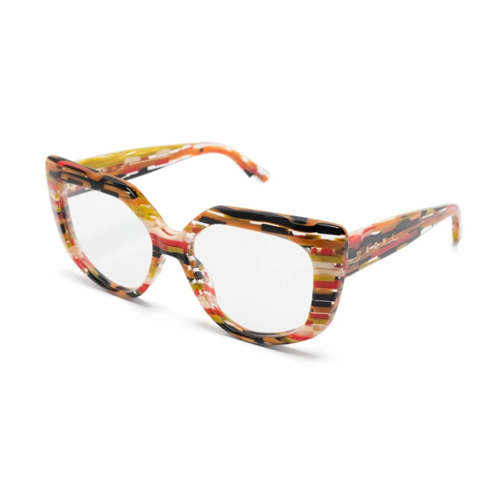 Marni 7VW Zvier Stripes Optical Frame Brown Dames