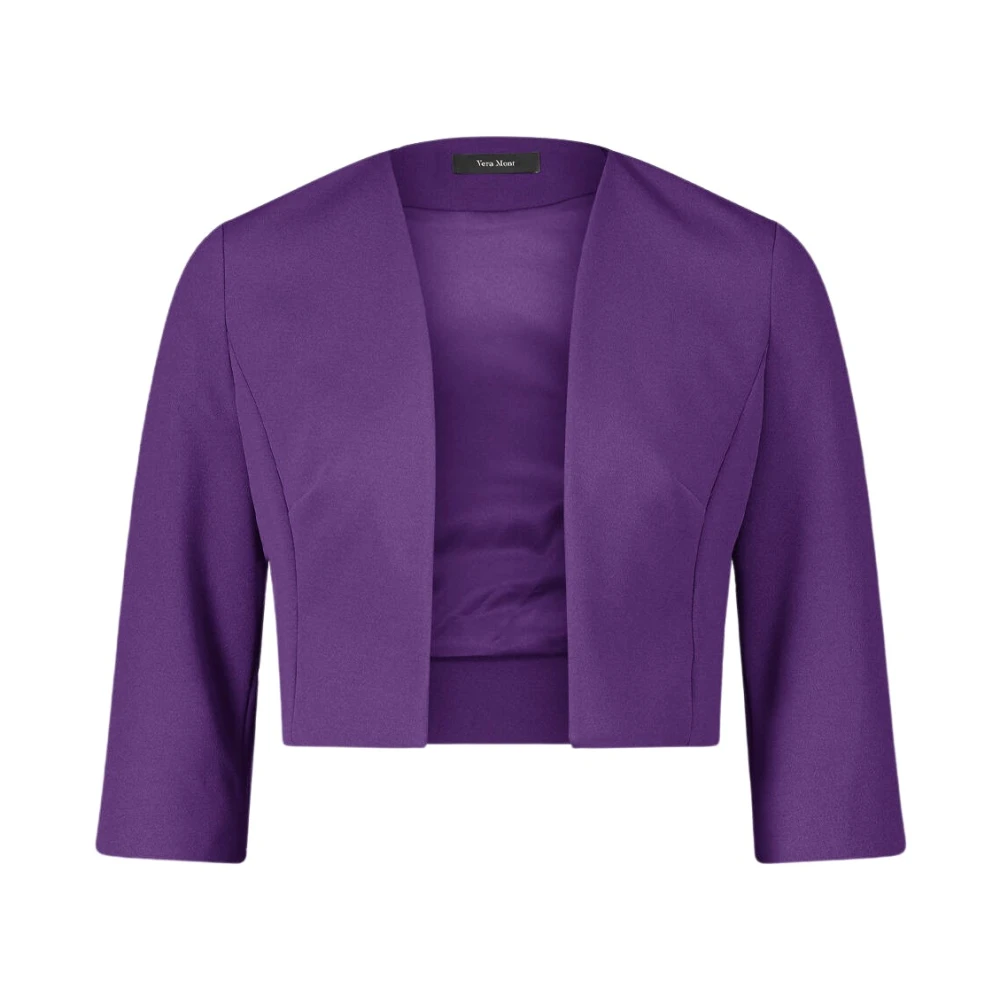 Vera Mont Elegante Blazer voor Vrouwen Purple Dames
