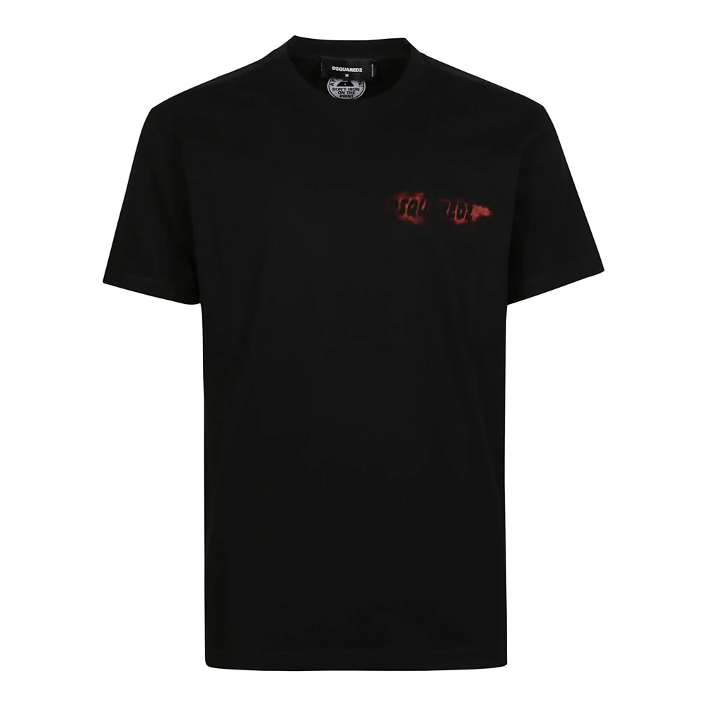 Dsquared2 Stijlvol T-shirt voor een coole look Black Heren