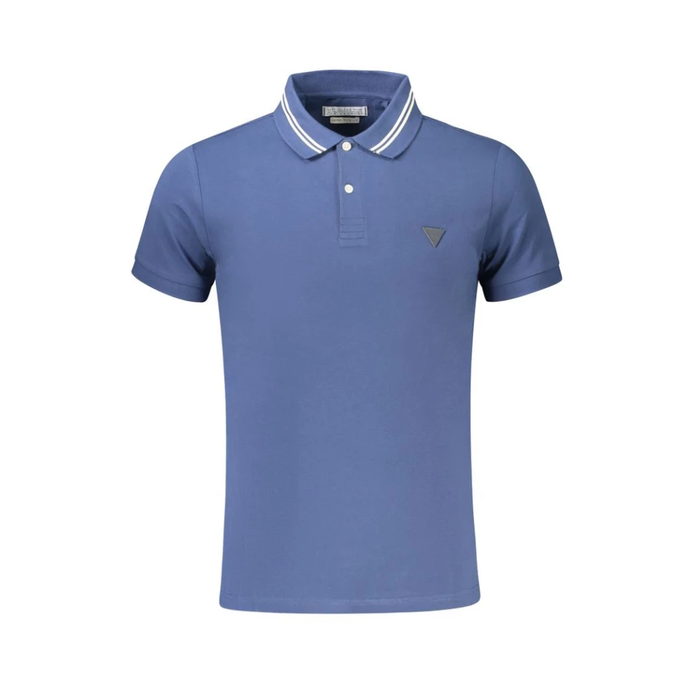 Guess - Tops > Polo Shirts - Blue - Guess - Modalova