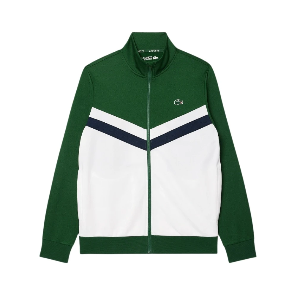 Lacoste Grön Tröja för Män Aw24 Multicolor, Herr