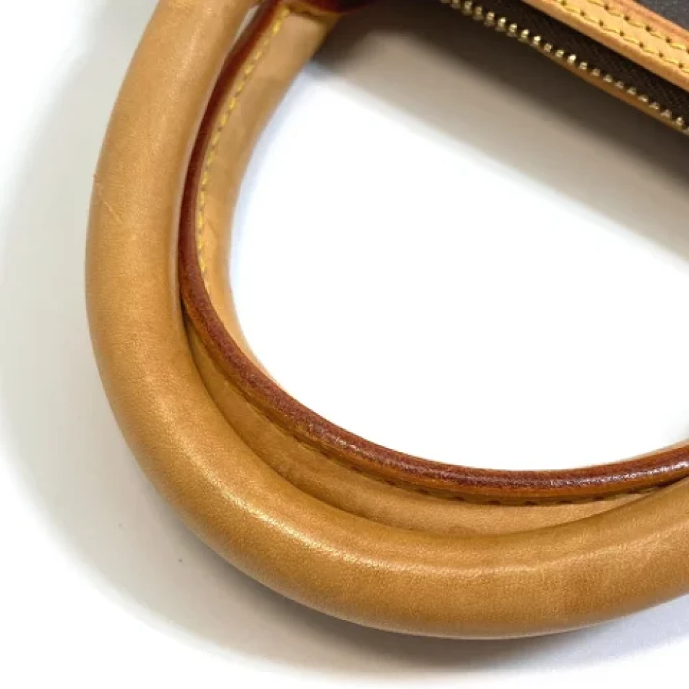 Louis Vuitton Vintage Pre-owned Cotton louis-vuitton-bags Brown Dames
