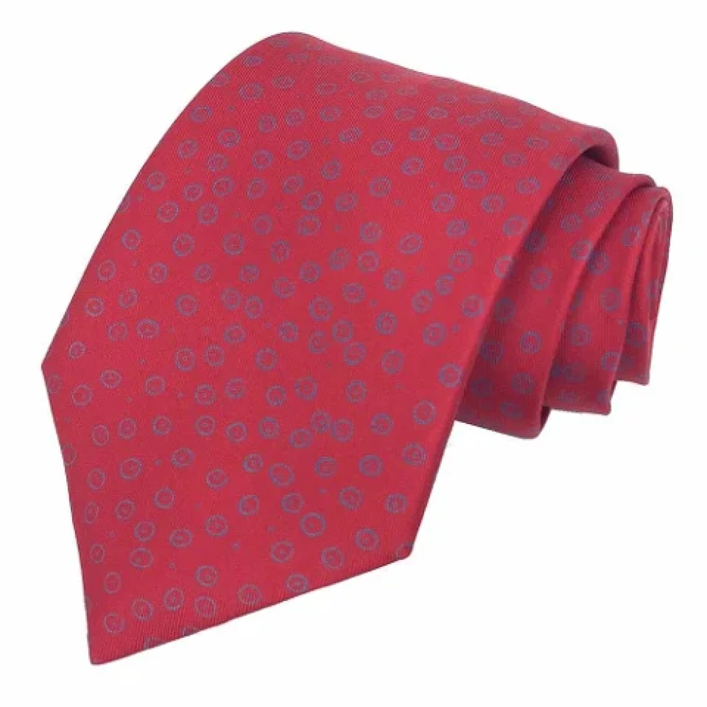 Hermès Vintage Pre-owned Fabric home-office Red Heren