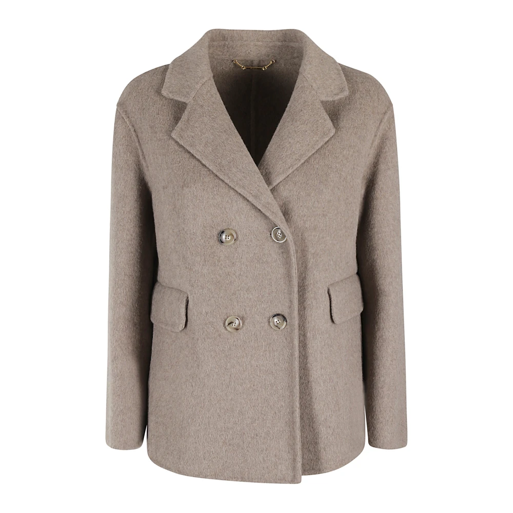 Seventy Stijlvolle Winterjas Brown Dames