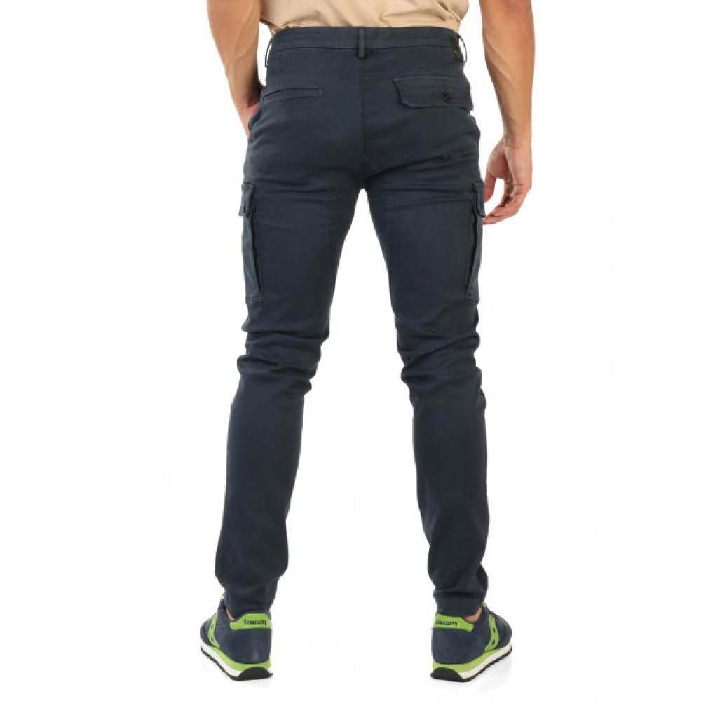 Replay Slim-fit broek Blue Heren