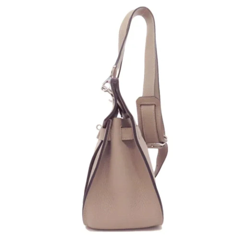 Hermès Vintage Pre-owned Leather shoulder-bags Pink Dames