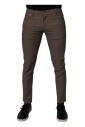 pantalon-chino-stretch-en-coton-marron