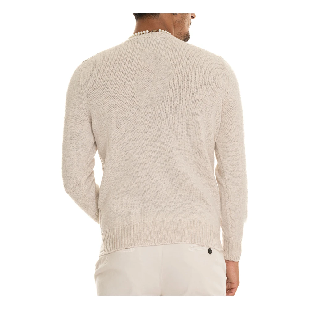Gran Sasso Diamantpatroon Wollen Trui Multicolor Heren