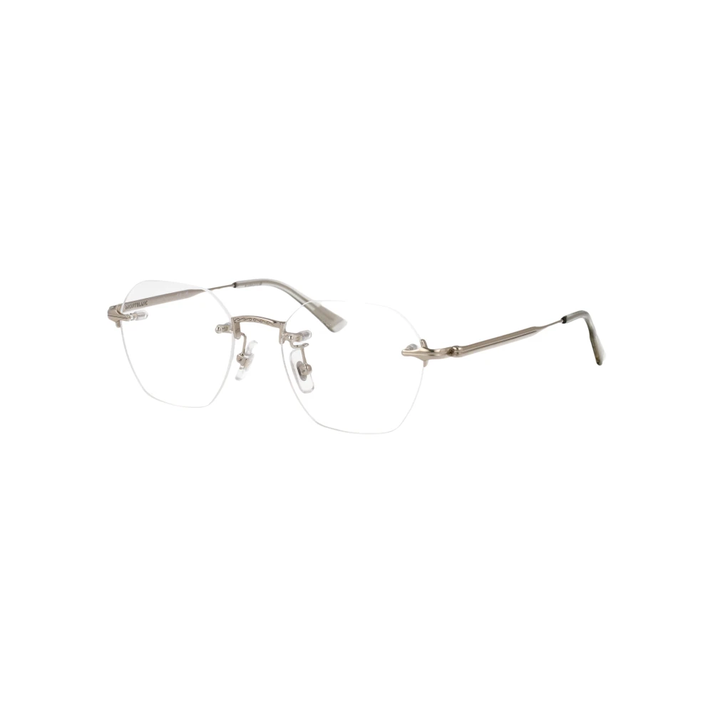 Montblanc Men's Gray Glasses, 50 Mm, Stylish Optical Glasses Model Mb0403o
