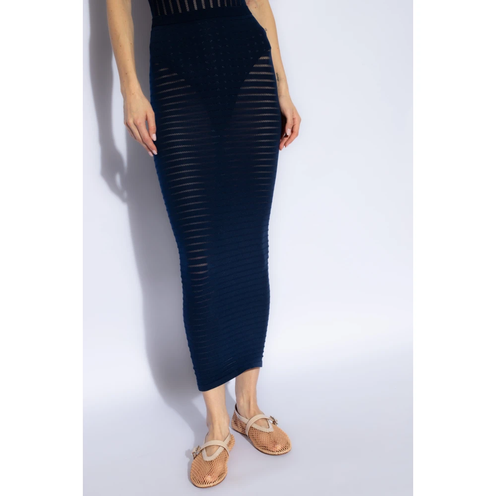 Alaïa Kokerrok Blue Dames