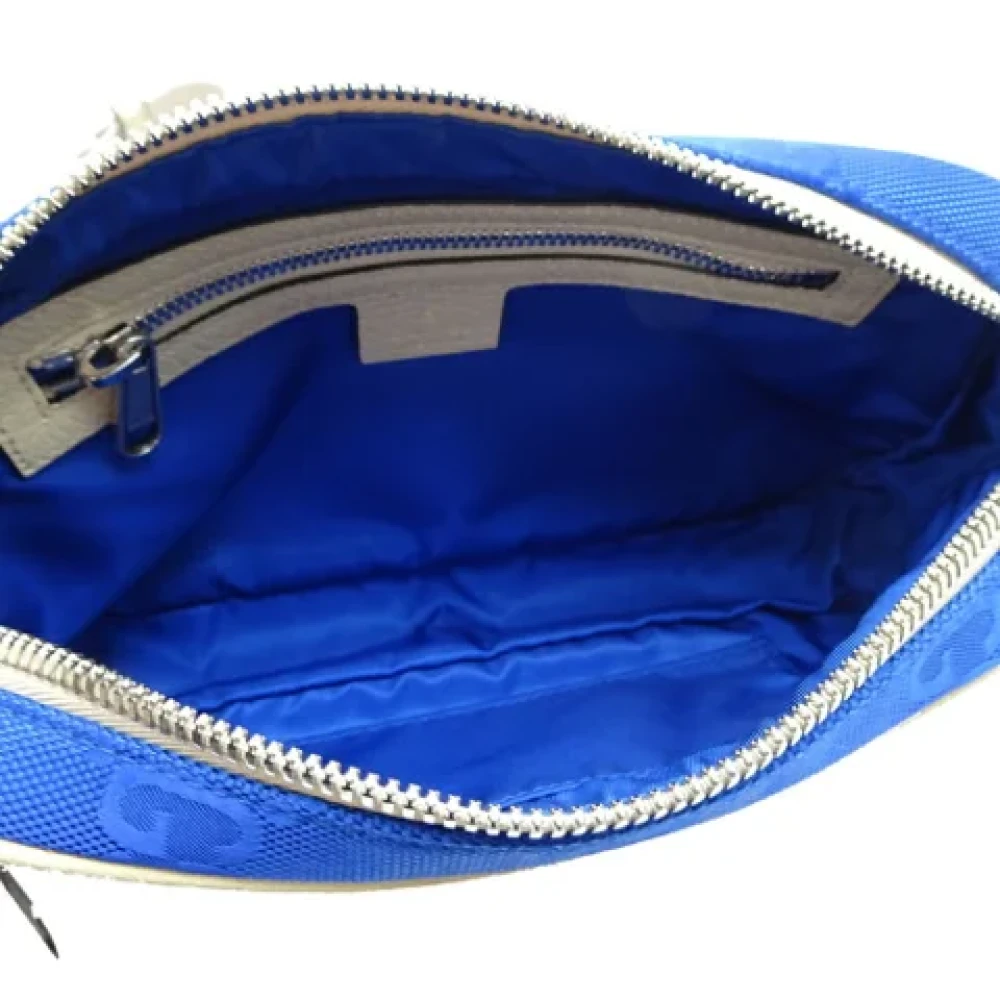 Gucci Vintage Pre-owned Canvas gucci-bags Blue Dames