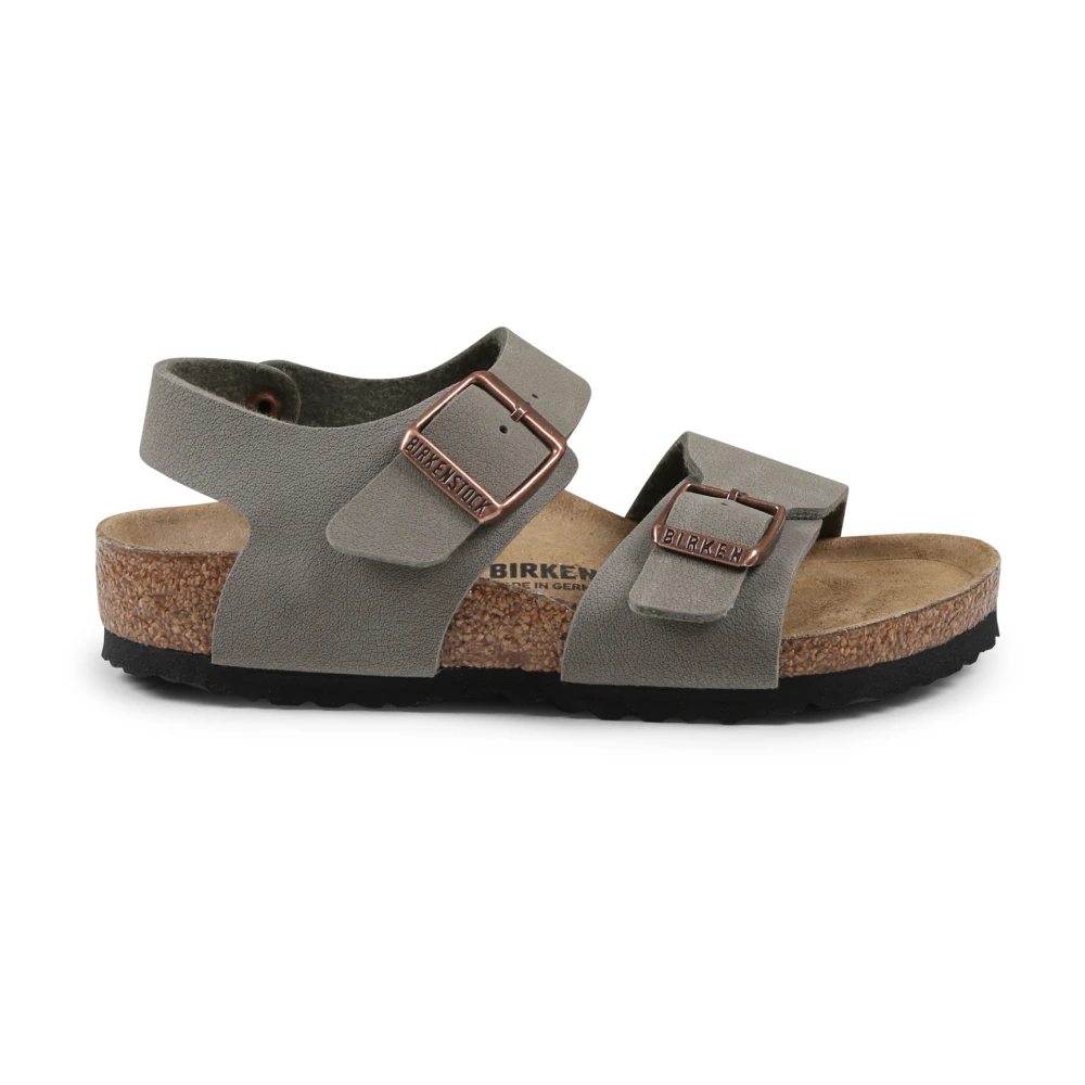 Birkenstock Brun Anatomiska Sandaler med Justerbara Remmar Green, Unisex