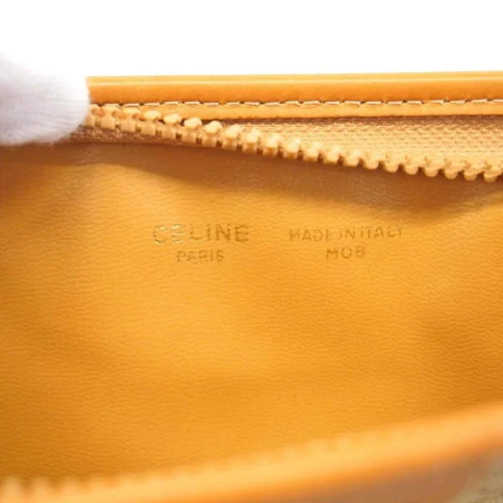 Celine Vintage Pre-owned Fabric clutches Brown Dames
