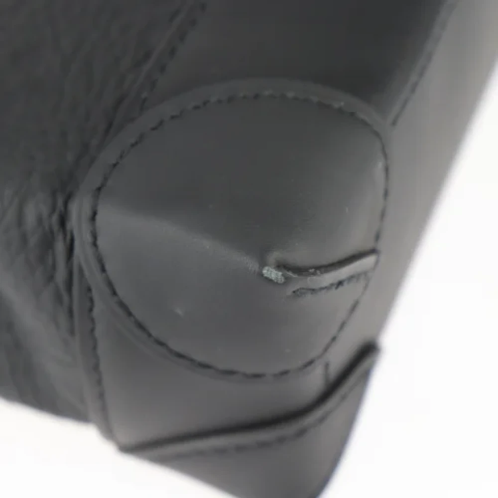 Louis Vuitton Vintage Pre-owned Leather handbags Black Dames