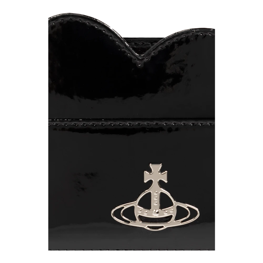 Vivienne Westwood Kaarthouder met logo Black Dames