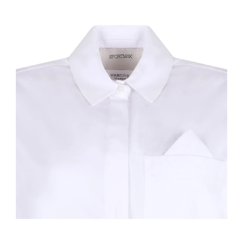 SPORTMAX Witte Shirt MAX Mara Stijl White Dames