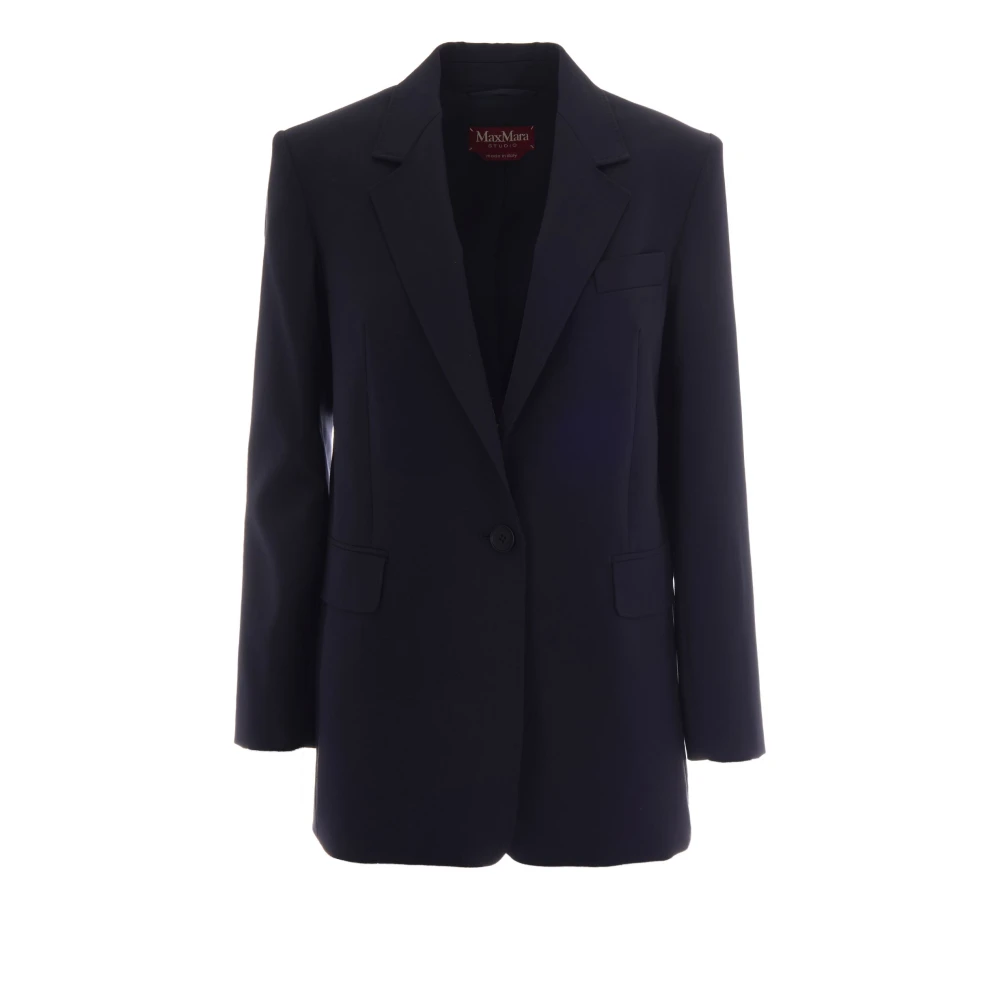 Max Mara Studio Women's Blue Blazers, Xs, Blazers