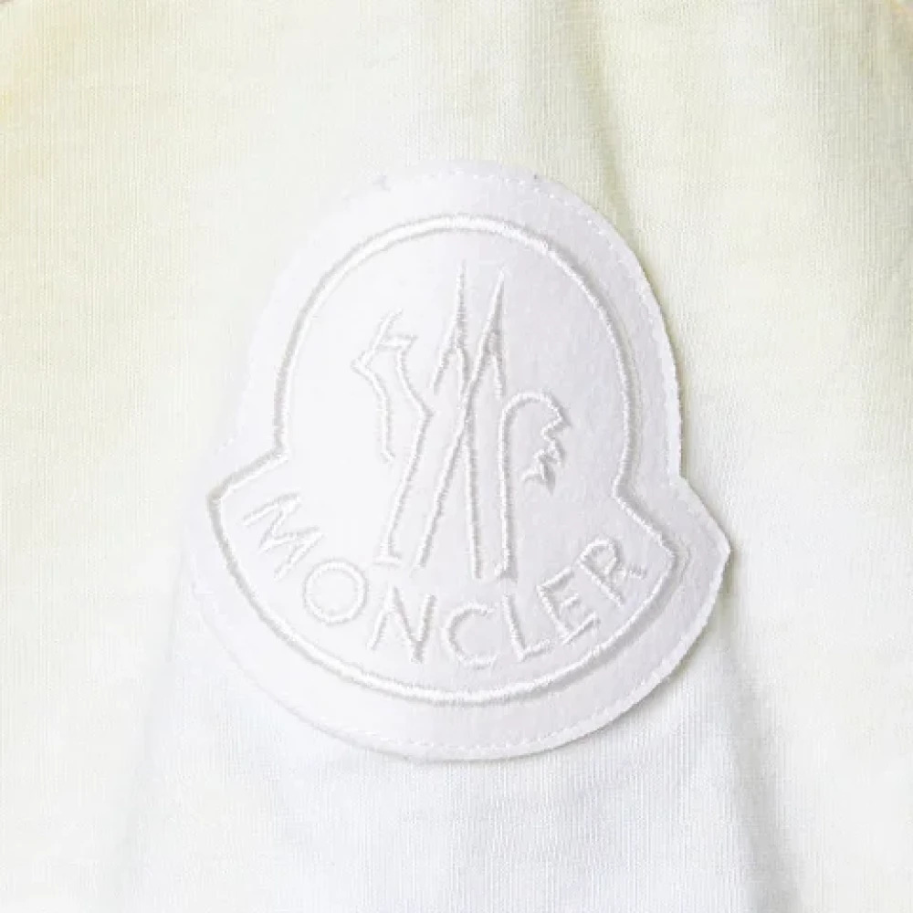 Moncler Pre-owned Cotton tops Yellow Dames