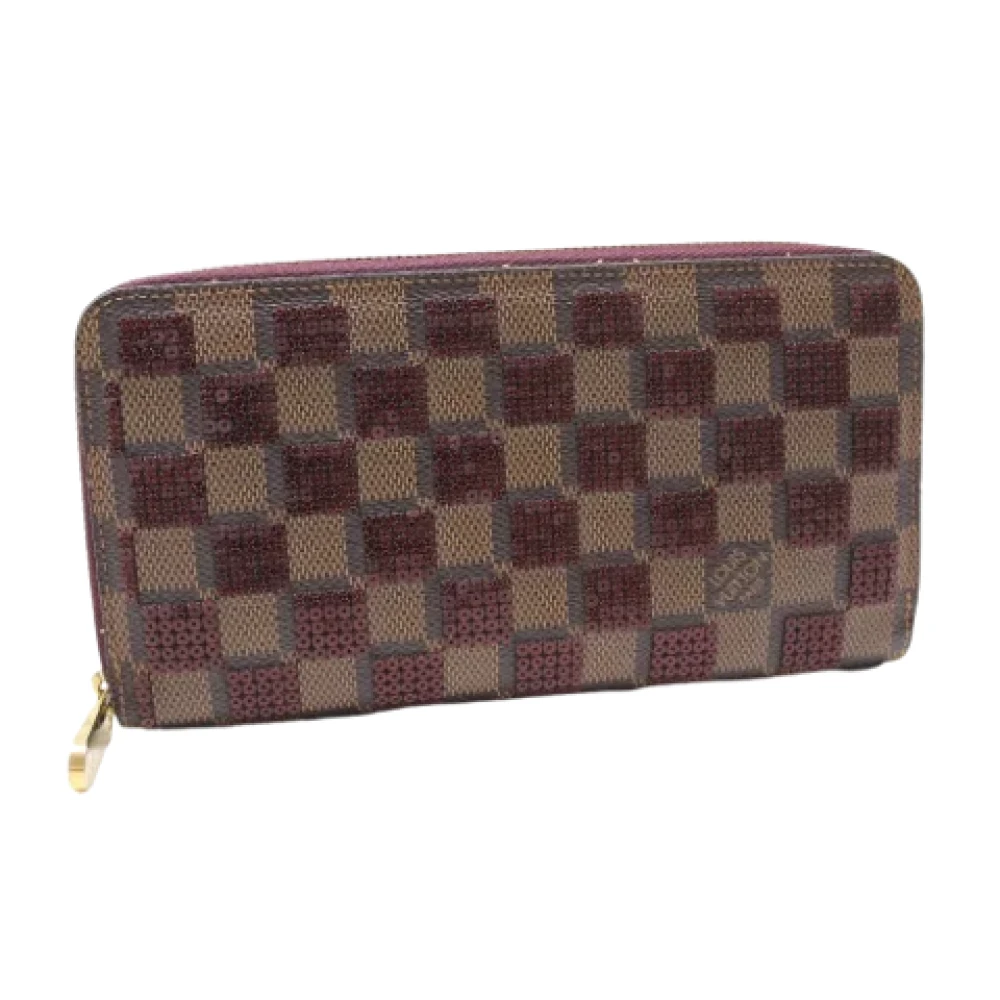Louis Vuitton Vintage Pre-owned Canvas wallets Brown Dames