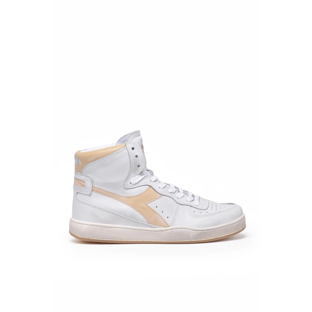 Diadora Mi Basket Used Dames Schoenen Wit