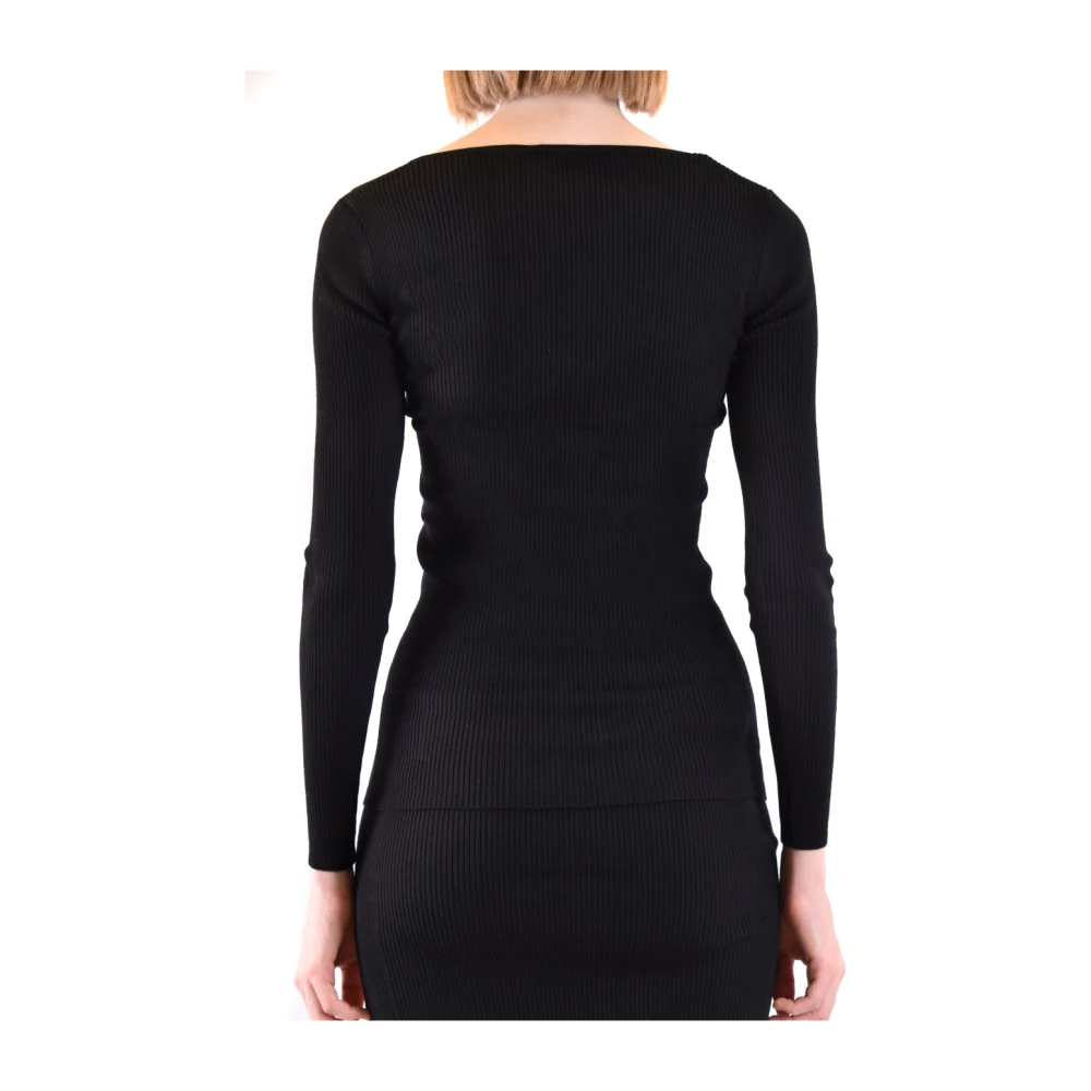 pinko Zwarte Trui voor Dames Aw23 Black Dames
